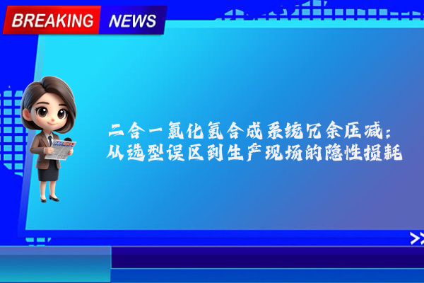 二合一氯化氢合成系统冗余压减：从选型误区到生产现场的隐性损耗