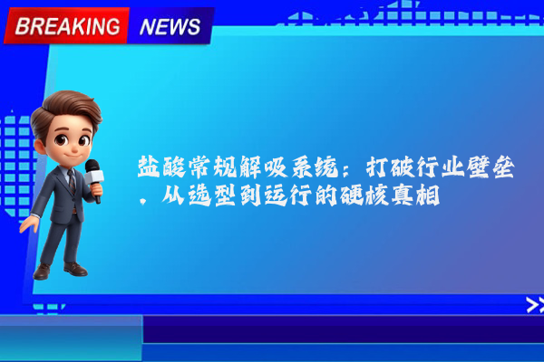 盐酸常规解吸系统：打破行业壁垒，从选型到运行的硬核真相